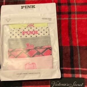 Victoria's Secret PINK Cotton Cheekster Panty set Size Medium NIP